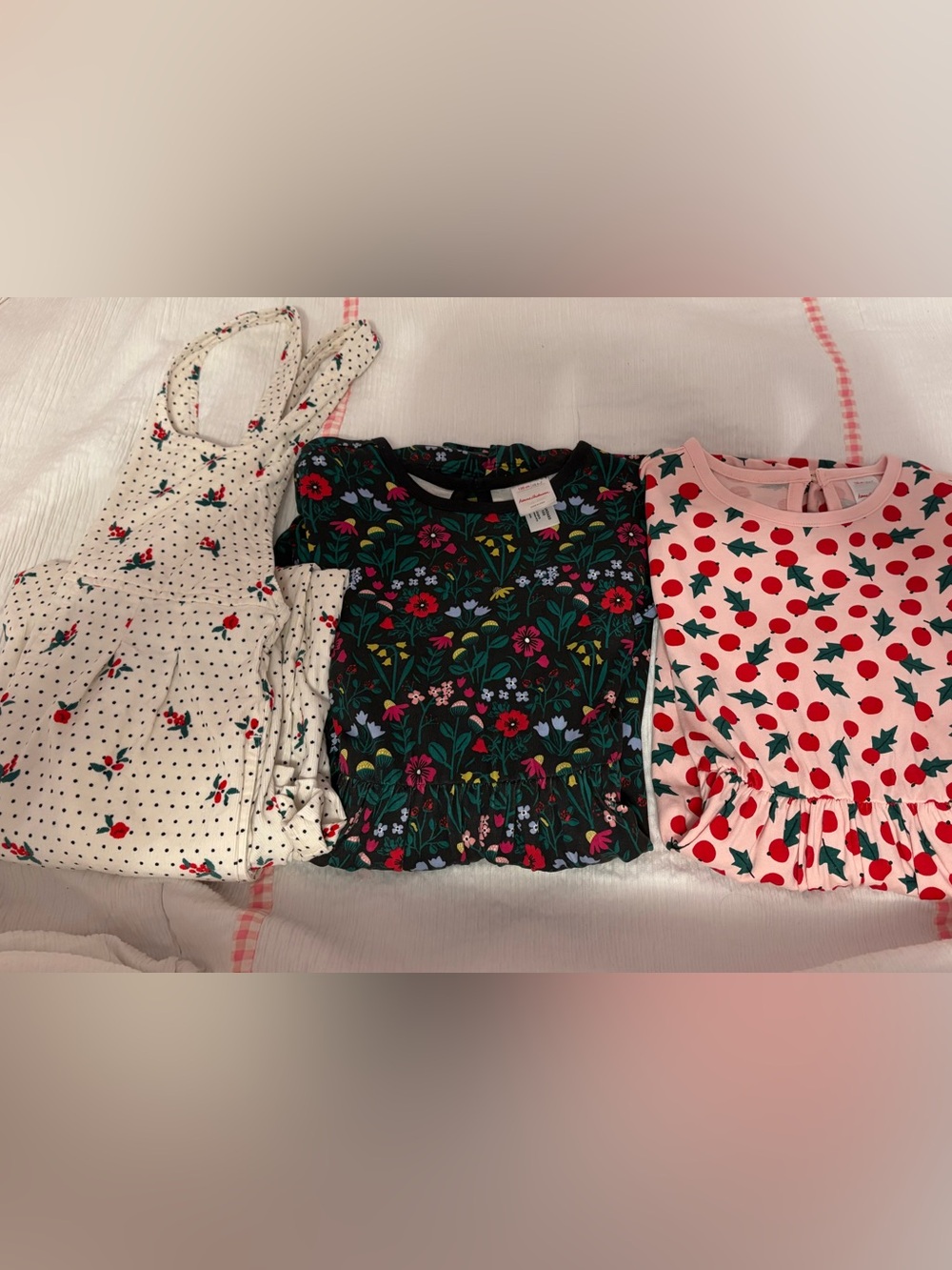 Hanna Andersson Girls Holiday dress lot 6/7